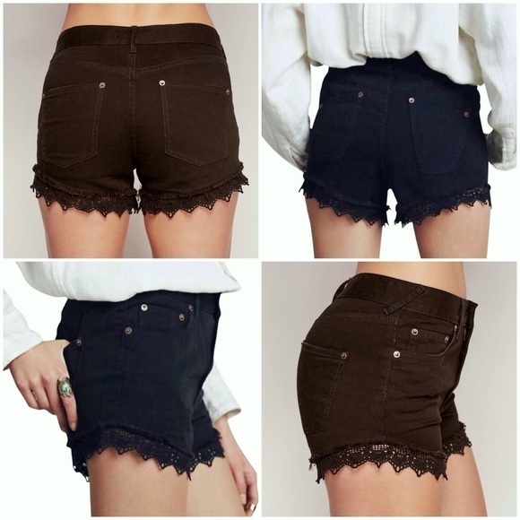 Free People Lacey Cutoff Shorts - Picture 3 of 8